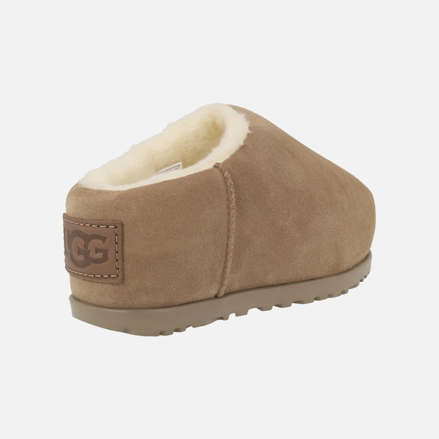 Zuecos para mujer forrados de pelo Ugg Pumped Slide con plataforma - Imagen 4